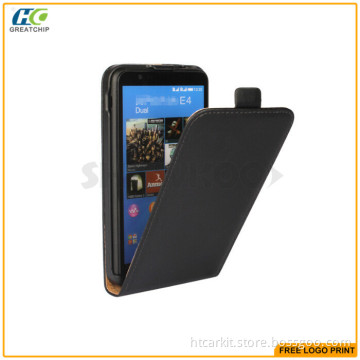 Showkoo Flip leather case for Sony xperia E4 smartphone,For Sony xperia E4 leather case ,customized is acceptable